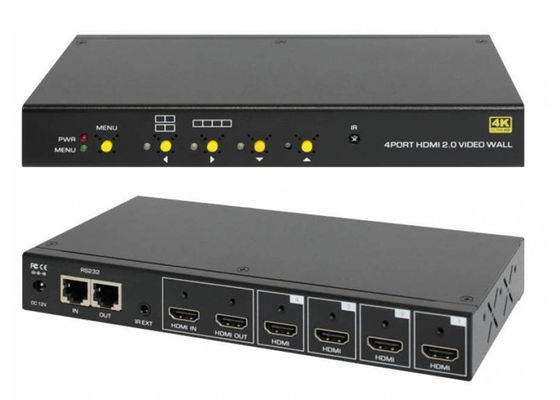 Multi-Screen HDMI Video Wall Controller - Flexible Layout and Configuration Support