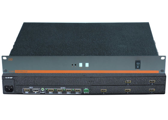 4K 1 in 9 Out Video Wall Controller HDMI Splitter for 3x3 LCD Display Setup