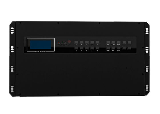 7 U 136 Ports Fiber Kvm Transmitter And Receiver Node Kvm Fiber Matrix