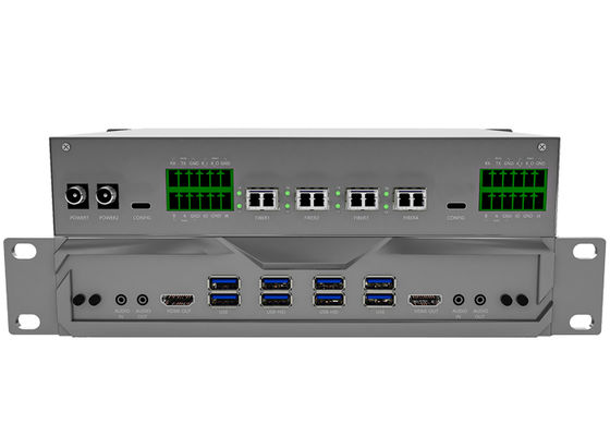 Modular Fiber KVM Matrix | 40 ports ,88 ports, 136 ports,288 ports and 576 ports | Supports Video Wall & SFP Card | Ultra Low Latency