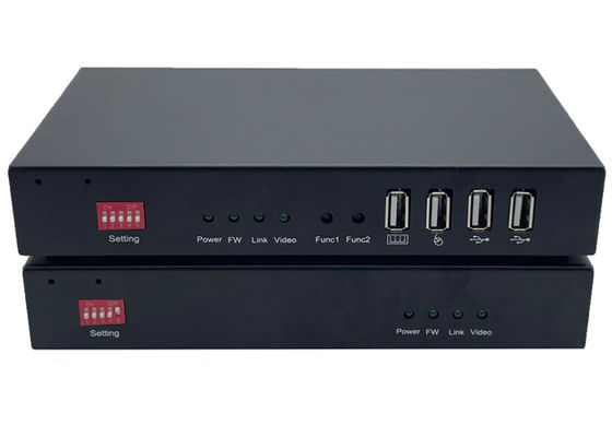 4k hdmi & usb kvm over fiber optic extender kit