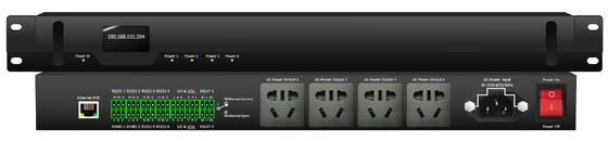 Programmable AV Automation Controller With Web-Based Remote Management And Touch Panel Control
