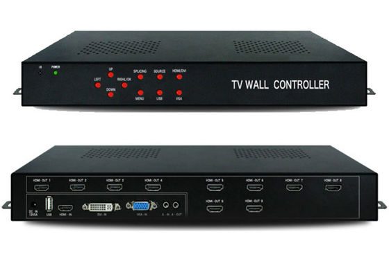 HDMI 1 In 9 Out 1080P VGA Video Wall Processor 2x2 3X3 3x2 4x2