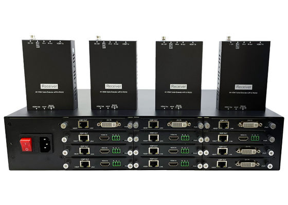 4k HDMI Over Cat5 Extender With 12X Hdmi Inputs And HDBaseT Outputs
