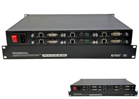 1080p UHD 1x6 HDMI HDBaseT Extender / Splitter 195ft + Receivers