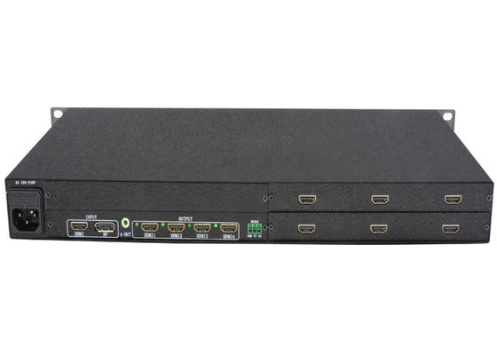 4K 60Hz HDMI 2.0 Input Video Wall Controller Six 1080p Outputs 3x2