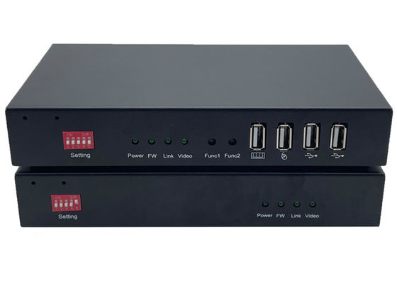 10km Hdmi 1.4 Kvm Usb Fiber Optic Extender