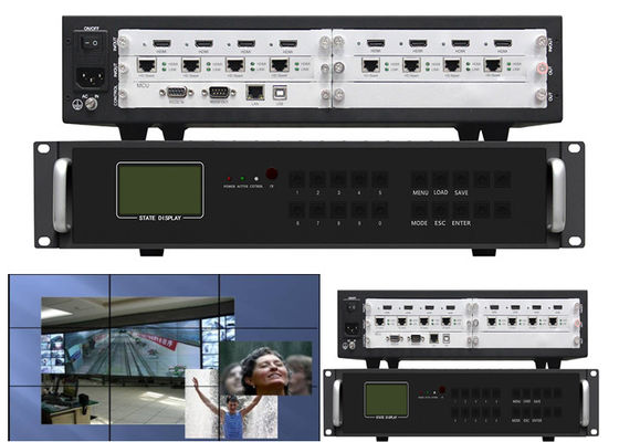 High Performance 240V Lcd Video Wall Controller With 4k Hdmi Hdbaset Output Port