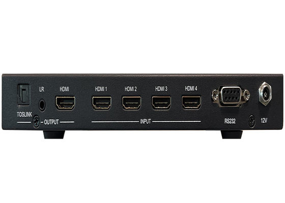 4x Inputs And 1x Output  Seamless UHD Video Switcher With Multiview Control