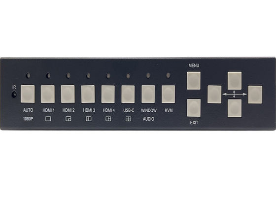 5x Inputs And 2x Outputs Seamless UHD Video Switcher With Multiview And KVM Control