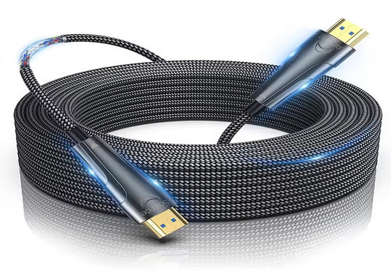 "Ultra-High-Speed HDMI Fiber Optic Cable | 4K/8K Transmission, Zero Latency"