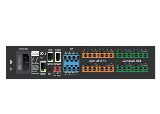 Dynamic Range 100dB Dante Audio Controller 7.9 X 5.9 X 2.2 In Windows/Mac Compatibility