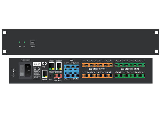 Dynamic Range 100dB Dante Audio Controller 7.9 X 5.9 X 2.2 In Windows/Mac Compatibility