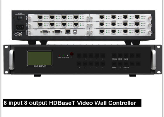 Multi-Window Capability Modular Video Wall Controller with DVI Output Port