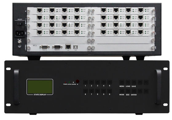 8K60 Video 16 In 16 Out High Quality Video Processor 1x4 2X2 3X2 Video Wall Controller