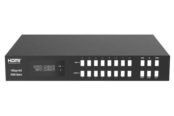 HDCP 2.2 Supported HDMI Multi Port Switcher for Multiple Output Resolutions