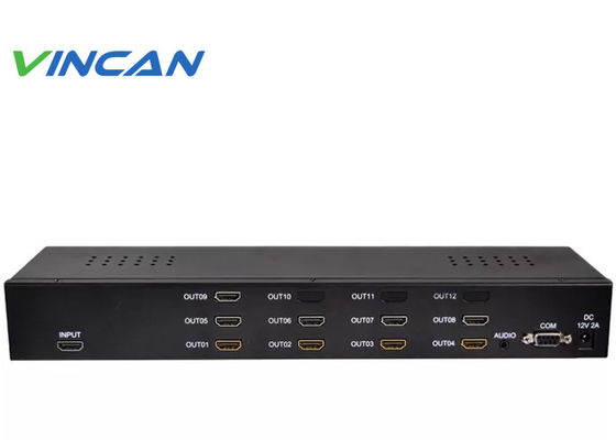 4k*2k 60Hz 3x3 HDMI Video Wall Processor with  VGA HDMI  Signal Sources