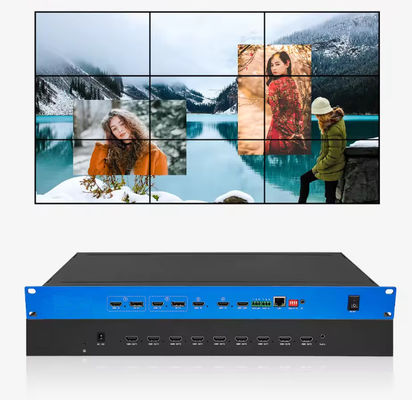 4k60 HDMI Matrix Switcher 3x3 3x4 3x5 3x6 Video Processor Video Wall Processor