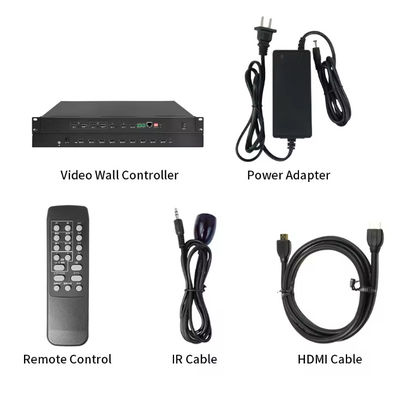 IP Signal Sources Video Wall Controller For 365 X 7 X 24hrs Working Time Integration