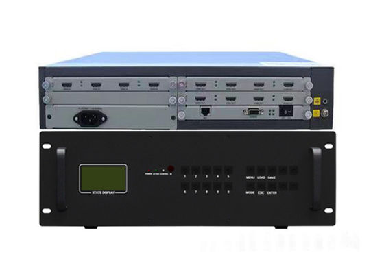 Dual Power Supply Support For Up To 64 Displays Modular Video Wall Controller