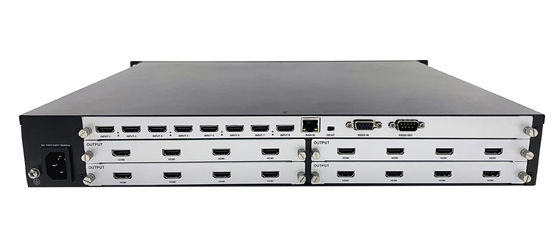 Up to 3840x2160 60Hz Modular Video Wall Controller with IP Control Mode
