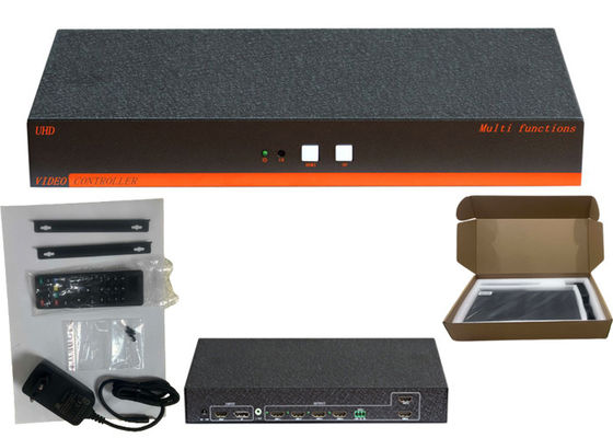 Serial Port D-type Connector HDMI Video Wall Controller 2x1 Wall Modes ODM Support
