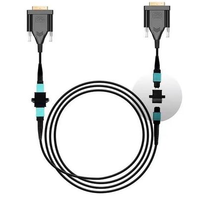 High-Performance up to  4K 3480x2160 30Hz MPO Fiber Cable DVI for Superior Data Transfer