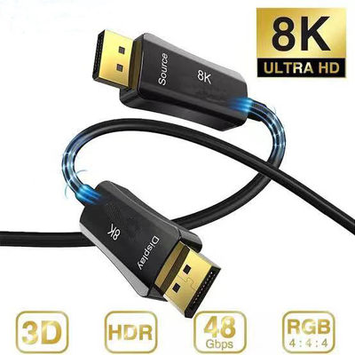 MPO Fiber Cable to DisplayPort - High-Speed 8K Video Transmission