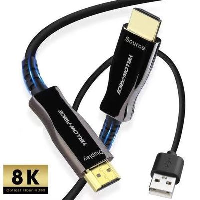 Resolution 4K HDMI Fiber Optic Cable  Compatible with HDMI 2.0 Zero Signal Loss
