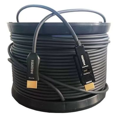 HDMI 2.0 Fiber Optic Cable 4K Resolution Support for Long Distance Connectivity