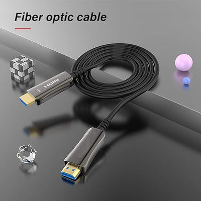 High Quality Fiber Optic HDMI Cable For Ultra HD Resolution Up To 4K