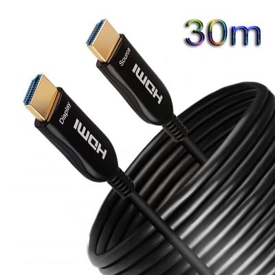 Long-Distance HDMI Fiber Optic Cable | Crystal Clear 4K/8K Video Transmission