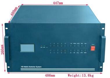 Easily Accessible Video Matrix Switcher With 225MHz Bandwidth And Ethernet Control
