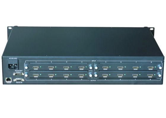 8x8 4x4 HDMI Matrix Switcher HDCP Compliant Ethernet Control Options