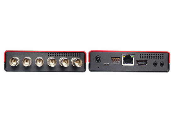 3G/HD/SD-SDI Quad Multiviewer and Switcher with Audio Meter Display