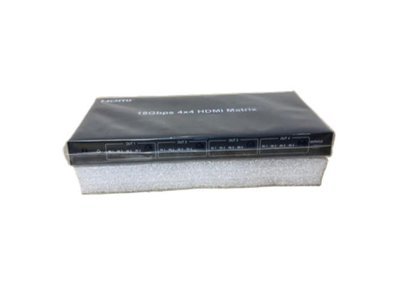 4X4 HDMI Matrix Switcher with Multiple Control Options and 4K Outputs