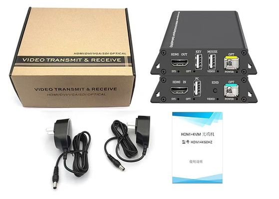 12G SDI Optical Extender: 4K/60Hz Lossless Video Transmission up to 20km