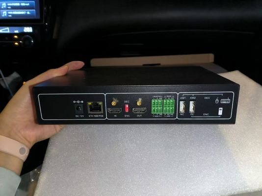 KVM-IP-1200 Dual Head Extender Dual screen extension support, suitable for financial transactions and medical device control