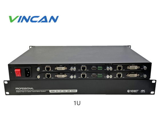 4K Ultra HD HDMI HDBaseT Extender Video Transmitter Receiver with 6 ports