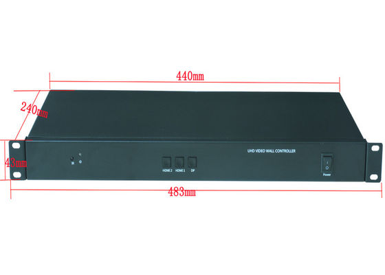 1x6 Special-Shaped Custom Video Wall Controller Flexible Shaped Splicing Processor