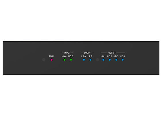 2 In 4 Out 2x4 Hdmi Splitter With Video Wall Adapter 2x2 Video Wall Controller - 4k
