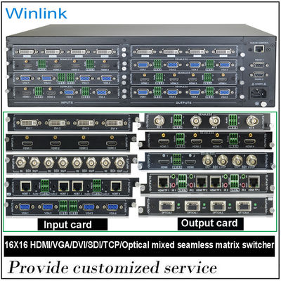 16x16 HDCP1.4 HDMI Matrix Switcher RS232 IR Control support 3D TV