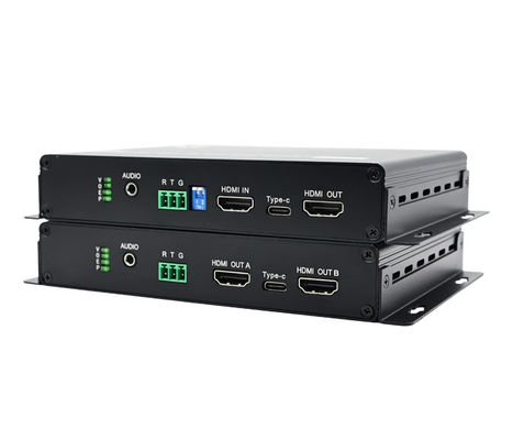 4K HDMI Optical Extender Over Fiber 60Hz HDMI 2.0b& 10KM LC Interface