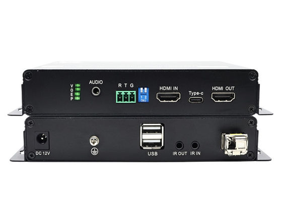 4K HDMI Optical Extender Over Fiber 60Hz HDMI 2.0b& 10KM LC Interface