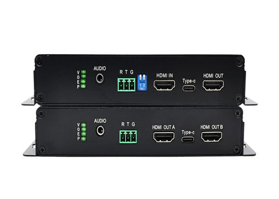 4K 60Hz HDMI Optical Extender with Audio Embedding HDMI 4K Extender Over Fiber