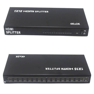 HDMI Video Splitter 1 In 16 Out | AV Video Distributor for 4K Displays