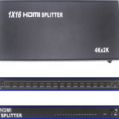 HDMI Video Splitter 1 In 16 Out | AV Video Distributor for 4K Displays