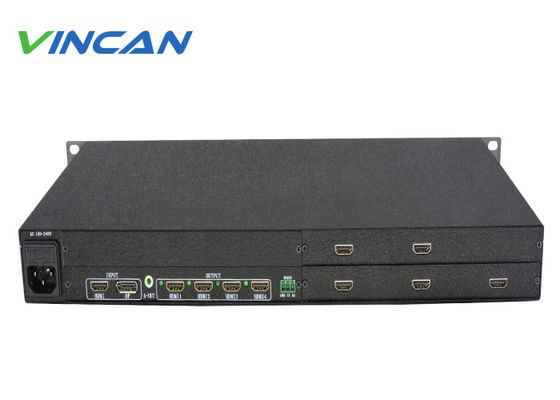 4K 1 in 9 Out Video Wall Controller HDMI Splitter for 3x3 LCD Display Setup