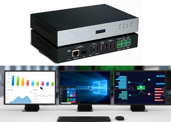 2K IP KVM Matrix Switcher with Matrix based multi device switching