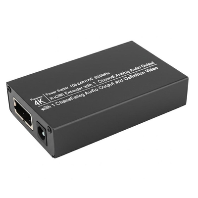 Power Supply Range 100-240V/AC 50/60Hz 4K HDMI Extender with 1 Channel Analog Audio Output and Definition Video